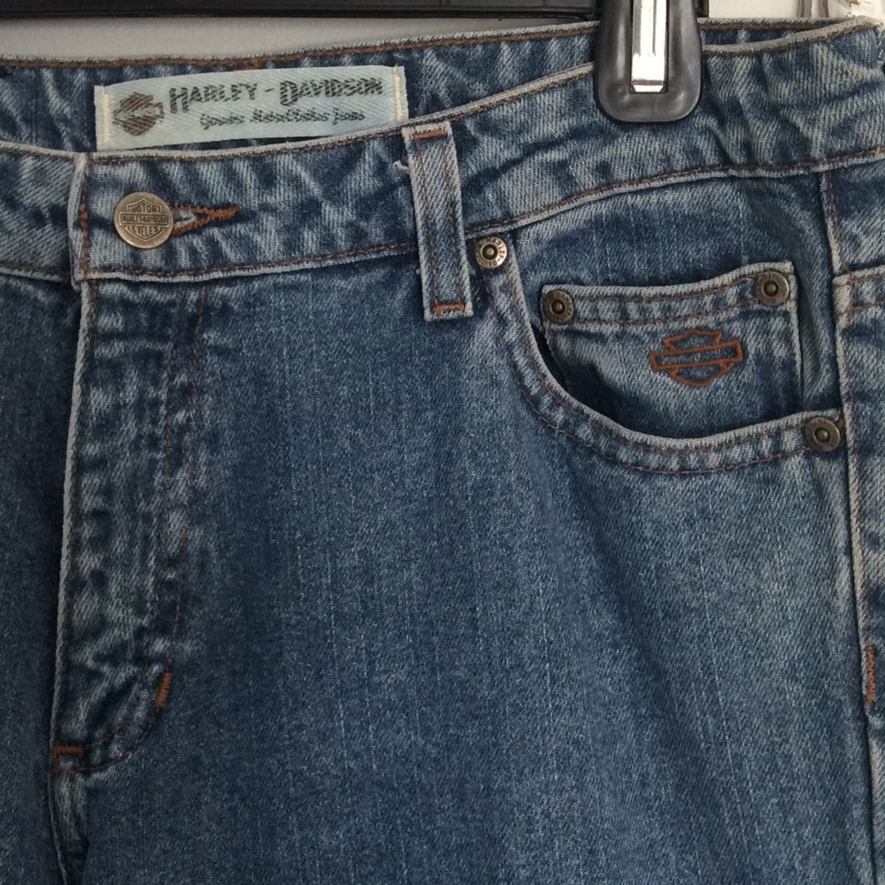 Harley Davidson Jeans Bootcut Moto Denim 8 Petite